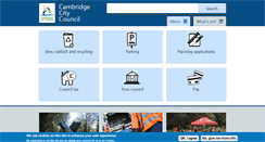 Desktop Screenshot of cambridge.gov.uk