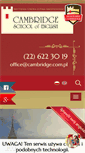 Mobile Screenshot of cambridge.com.pl