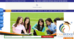 Desktop Screenshot of cambridge.vn