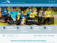 Tablet Screenshot of ci.cambridge.mn.us